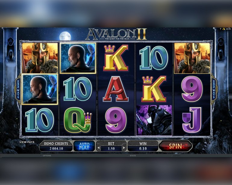 Video slot Avalon 2